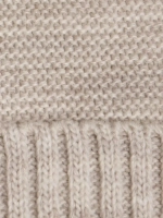 Шапка и снуд вязаная демисезонная для детей