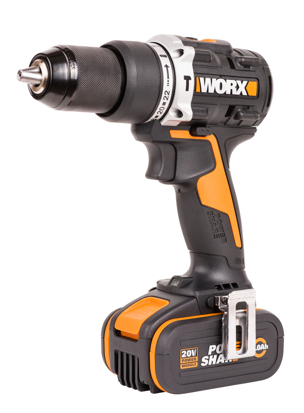 Дрель-шуруповерт ударная аккумуляторная WORX WX352.9