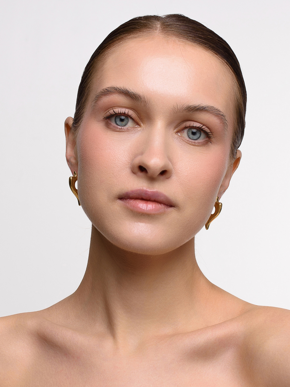 Серьги "Oriental" Gold