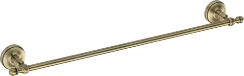 31070-D Держатель для полотенца 55 см. (БРОНЗА) GANZER (20/1шт)
