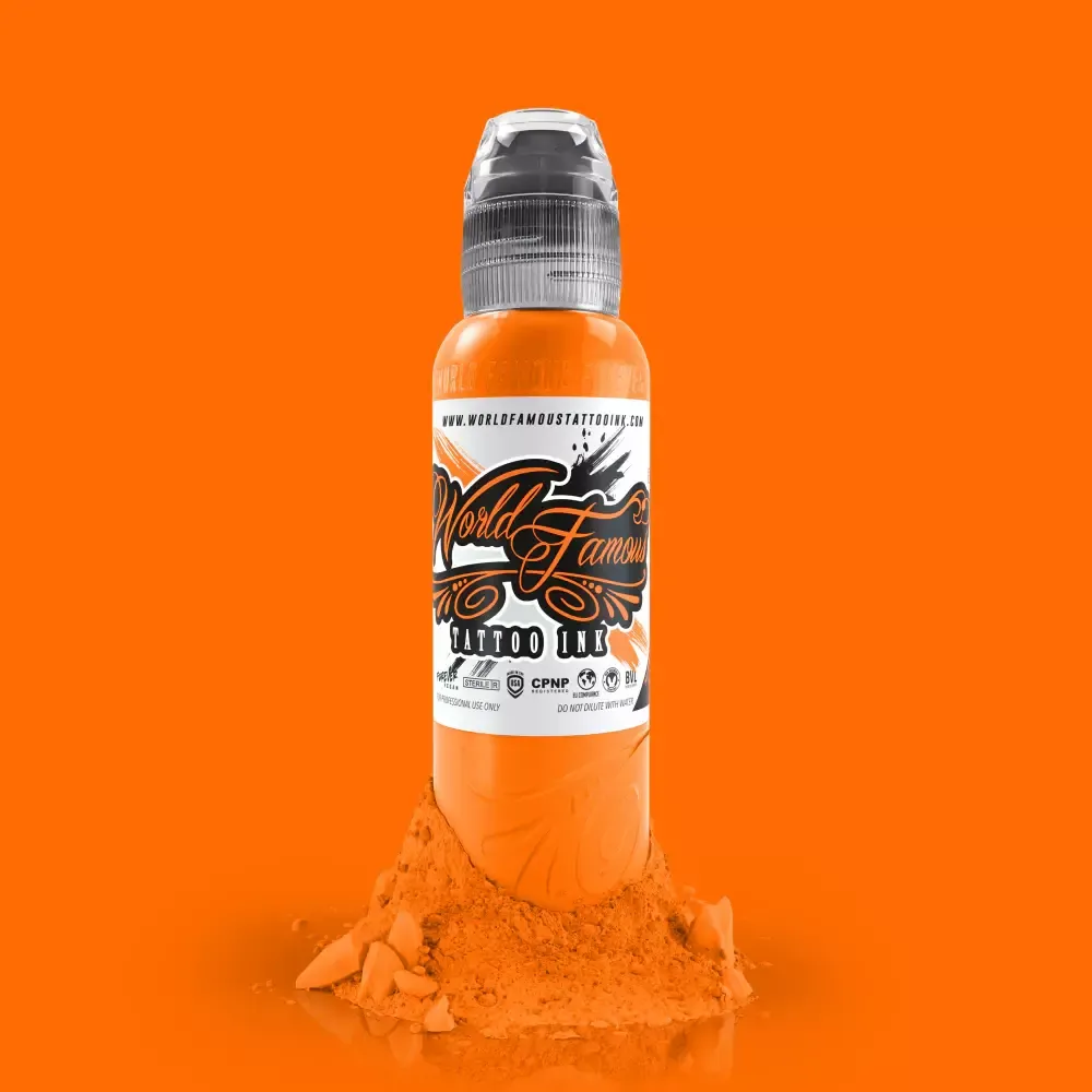 World Famous Ink Jay Feestyle Orange