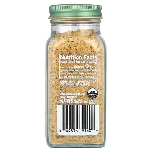 Simply Organic, Органические, питательные дрожжи, 1,32 унц. (37 г)