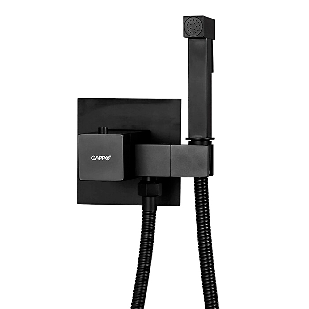Термостатический смеситель с гигиеническим душем Gappo G7207-60