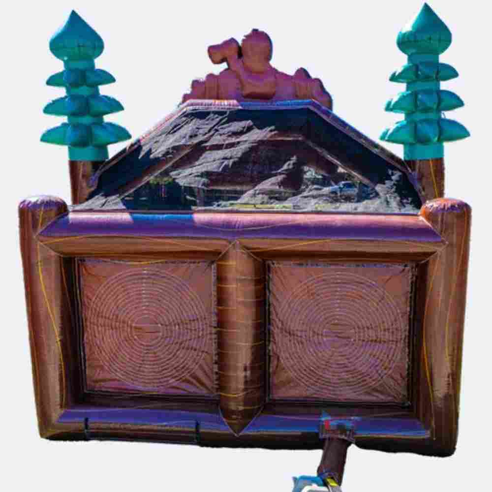 Надувной дартс «Таёжный рубеж» на подкачке, диаметр 3,5 м, размер 3,5×3,5×4 м