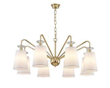 Подвесная люстра 8*E14 4628/С gold золото LIANA Newport