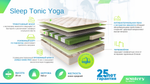 Матрас Askona SLEEP TONIC Yoga h≈25см