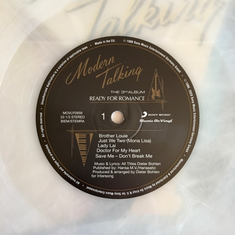 Modern Talking / Ready For Romance (The 3rd Album)(Coloured Vinyl)(LP)