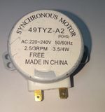 Мотор (двигатель) вращения поддона микроволновки Bosch (Бош) / Siemens (Сименс) - 489688