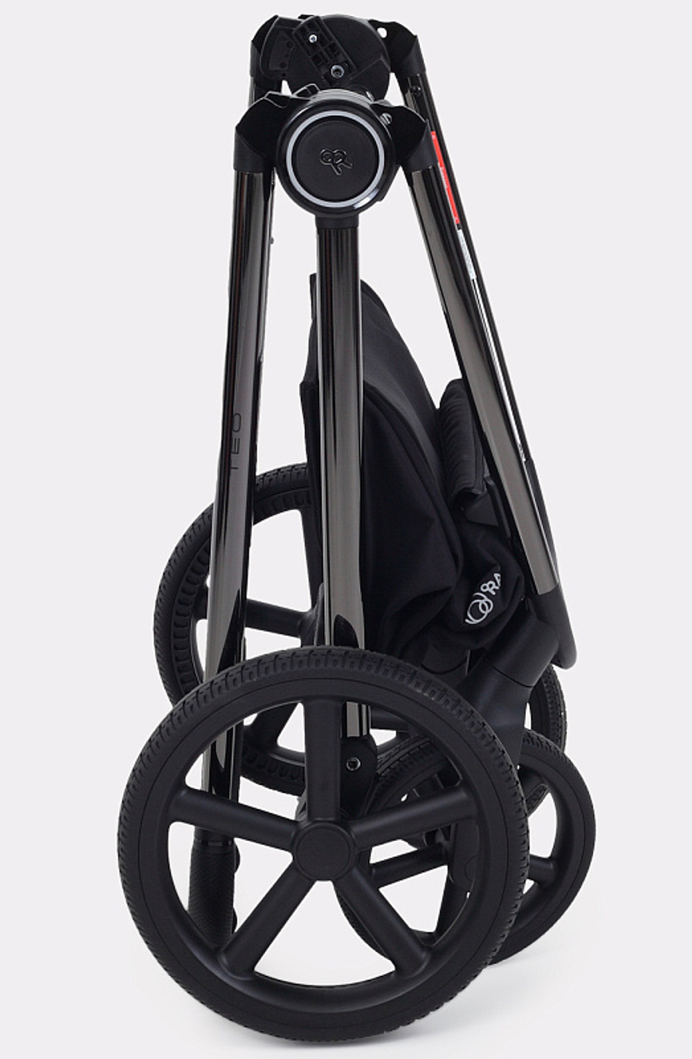 Детская коляска Rant Teo Black Chrome 2 в 1 Black