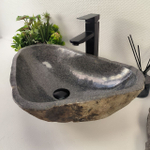 Раковина из речного камня RS-64857 55*37*15 0857