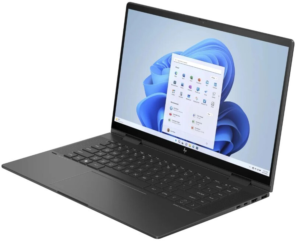 Ноутбук  HP Envy x360 15-fh0011ci 15.6 ", Ryzen 7, 16 Гб RAM, 512 Гб SSD, Radeon Graphics, Черный