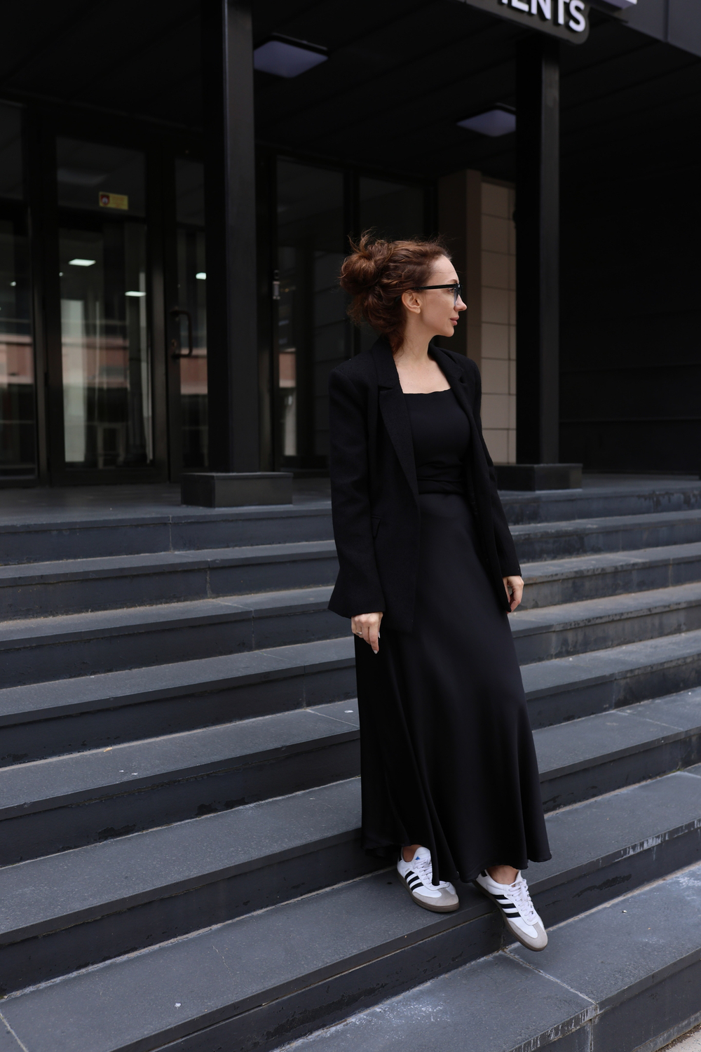 Юбка атласная Clothe в длине макси