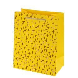 GAEM Пакет подарочный (бумага 210г/м2, блок микс 12шт), L18 W10 H23 см, 4в.