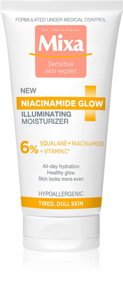 MIXA Niacinamide Glow - осветляющий крем с увлажняющим эффектом /   50  ml  / GTIN 3600551108407