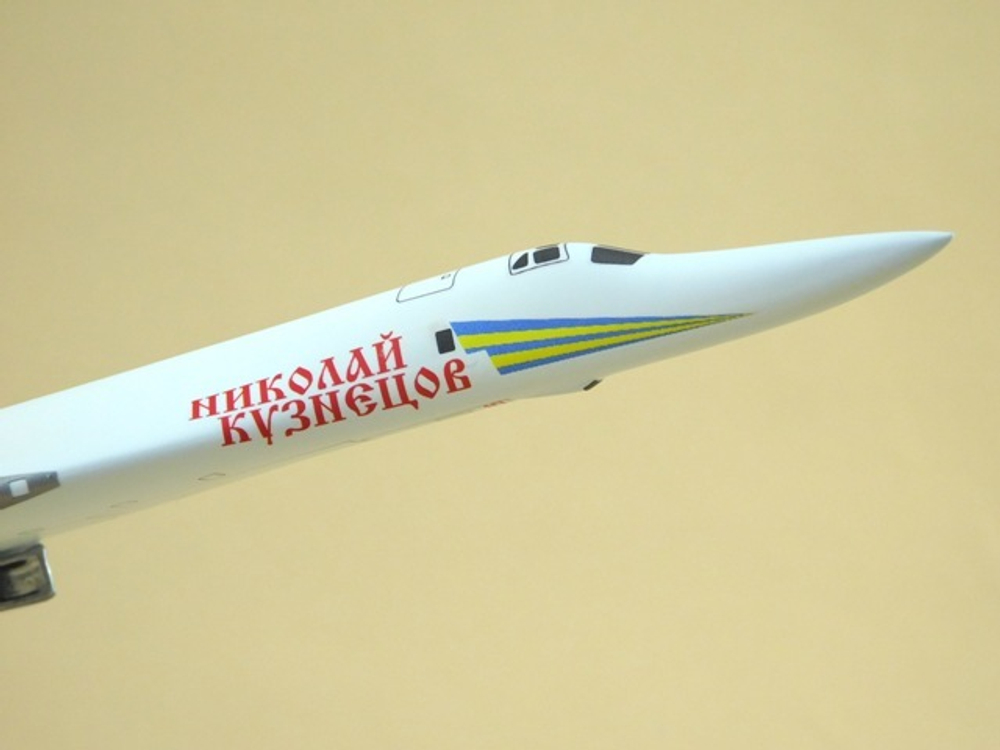 Модель самолета Ту-160 (М1:200, ВВС России, Николай Кузнецов)