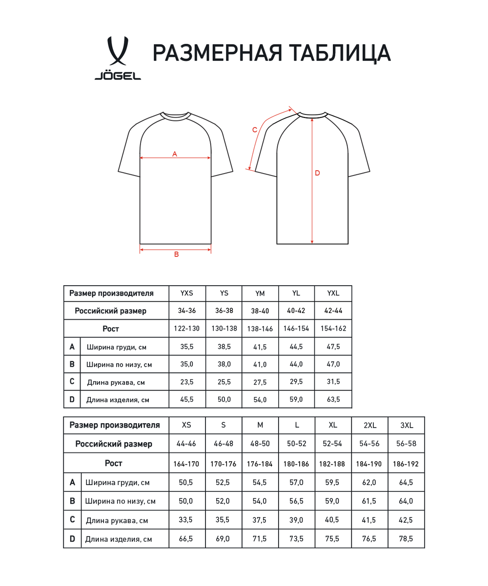 Футболка ESSENTIAL CVC Tee, белый