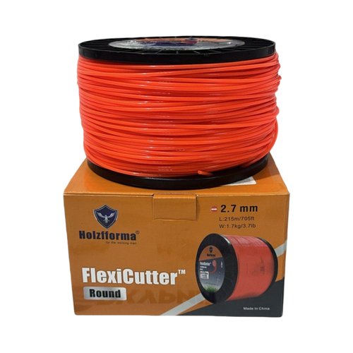 Леска FlexiCutter Round круглого сечения 2.7 мм 215 метров для мотокос (триммеров) Holzfforma PJ93343