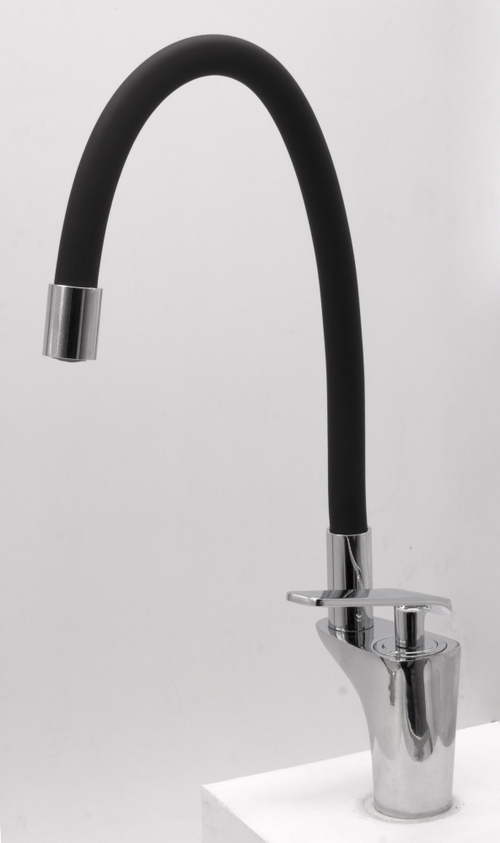 333521-2C См-ль од. для кухни с гибким из. (хром, из. чер.) ViEiR (10/1шт)