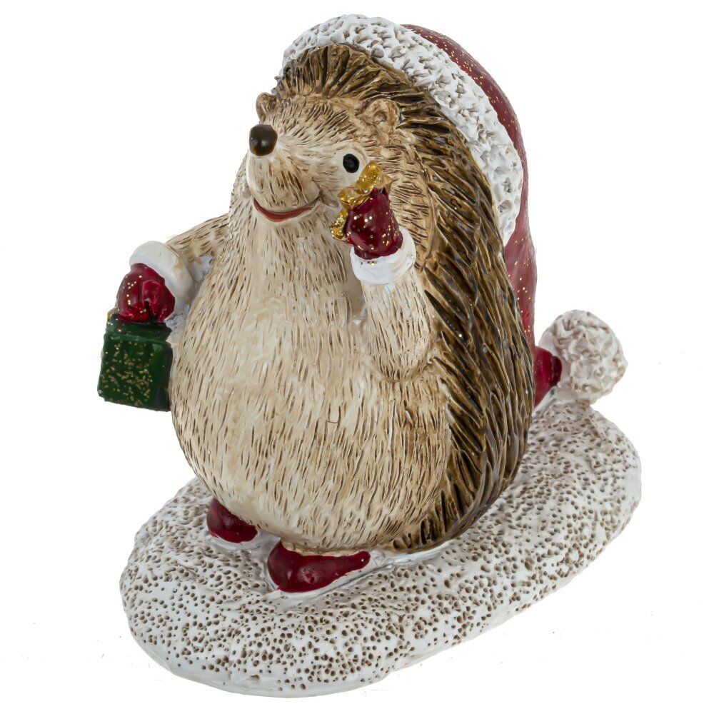 GAEM Фигурка декоративная "Ёжик", L8 W4,5 H7,5 см