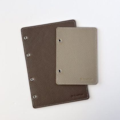 Кожаный форзац (4/2 кольца)