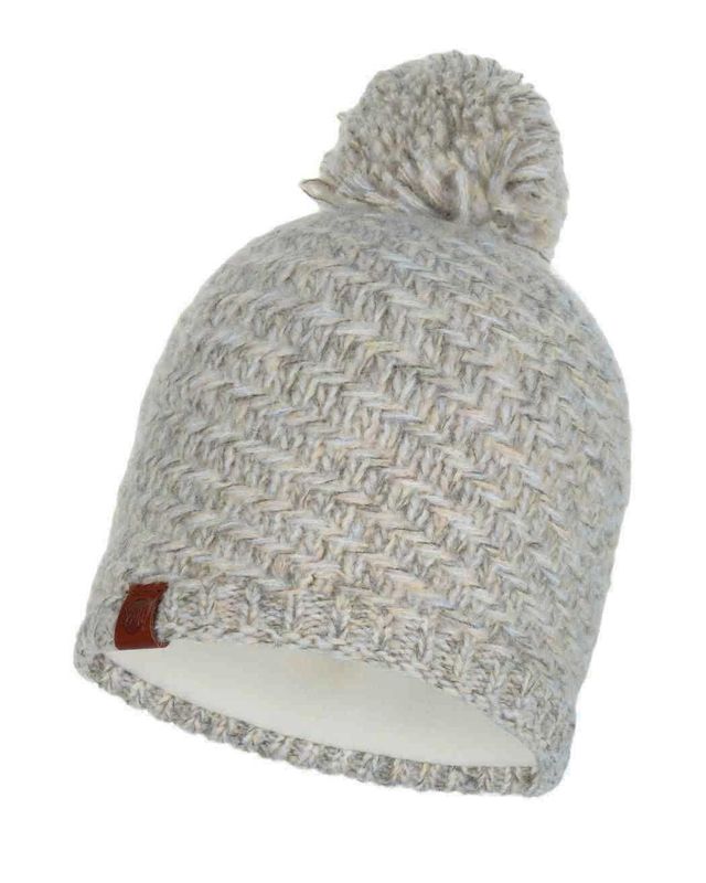 Шапка вязаная с флисом Buff Hat Knitted Polar Agna Sand Фото 1