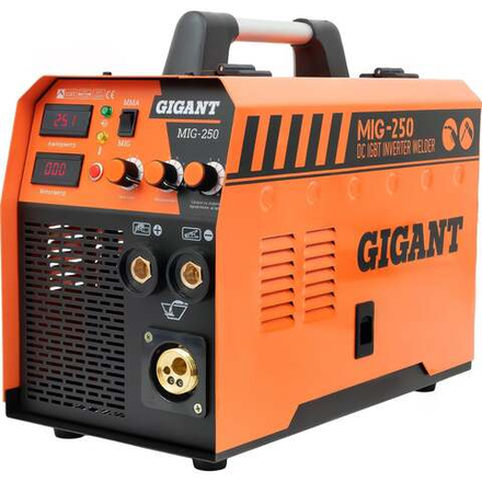 Сварочный полуавтомат - инвертор (250 A; EURO; ПВ 60%) Gigant MIG-250