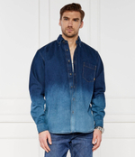 Джинсовая рубашка Lambey BOSS ORANGE - темно-синий(50520967)