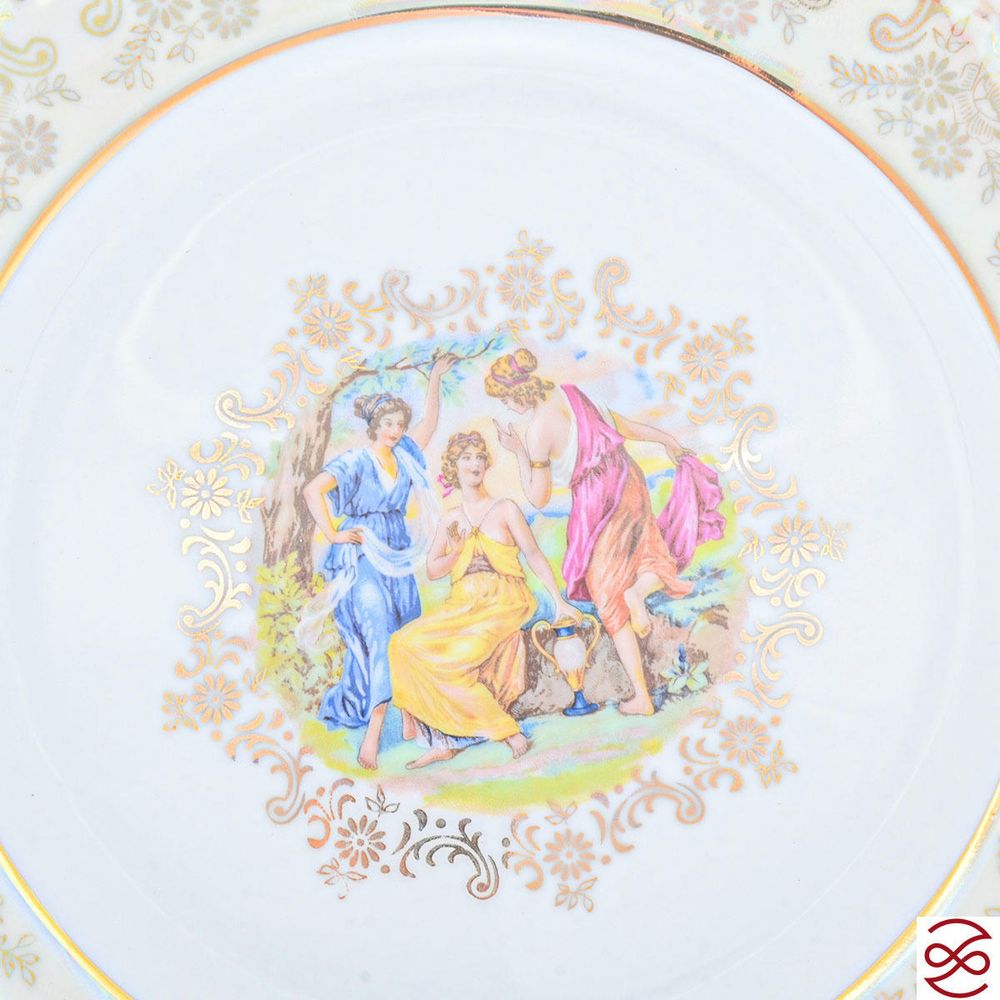 Набор тарелок Repast Мадонна перламутр Мария-тереза 25 см (6 шт)