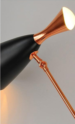 Pendant design lamp  Duke by Delightfull (6 lampshades,  Black)