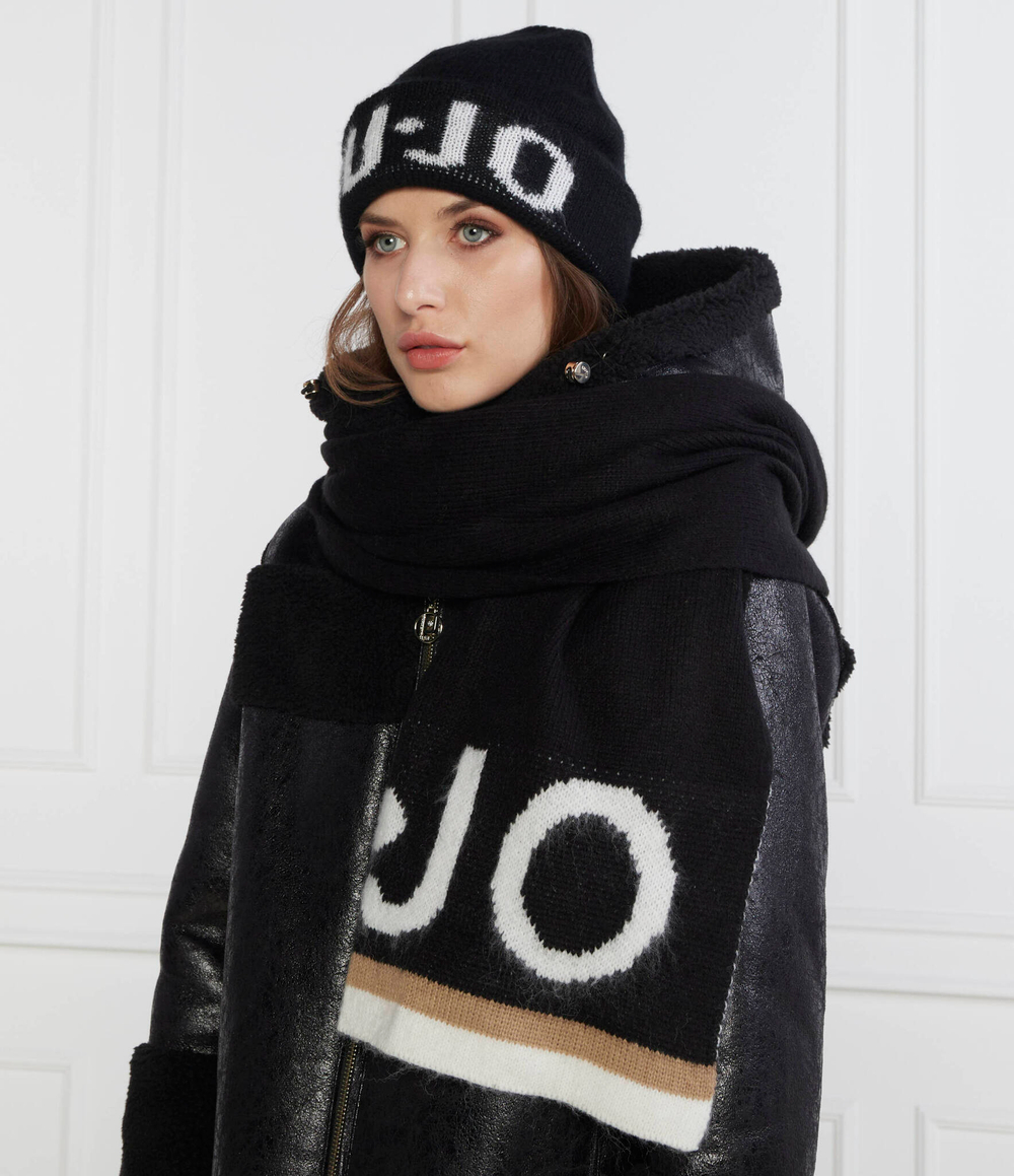 Шаль + шляпа Liu Jo - черный(2F3013 M0300)