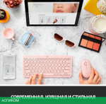 Мышь Logitech Pebble M350 Pink (910-005575)