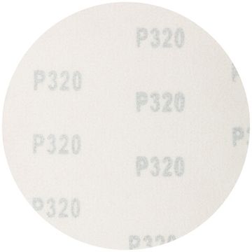 Круги абразивные шлифовальные на ворсовой основе под "липучку" ( Р320, 125 мм, 5шт.), Cutop Profi