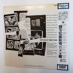 Винтажная виниловая пластинка LP Nat King Cole Just One Of Those Things (Japan 1980)