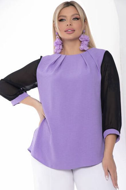 Блуза "Эрлия" (сирень) Б8466 LT Collection
