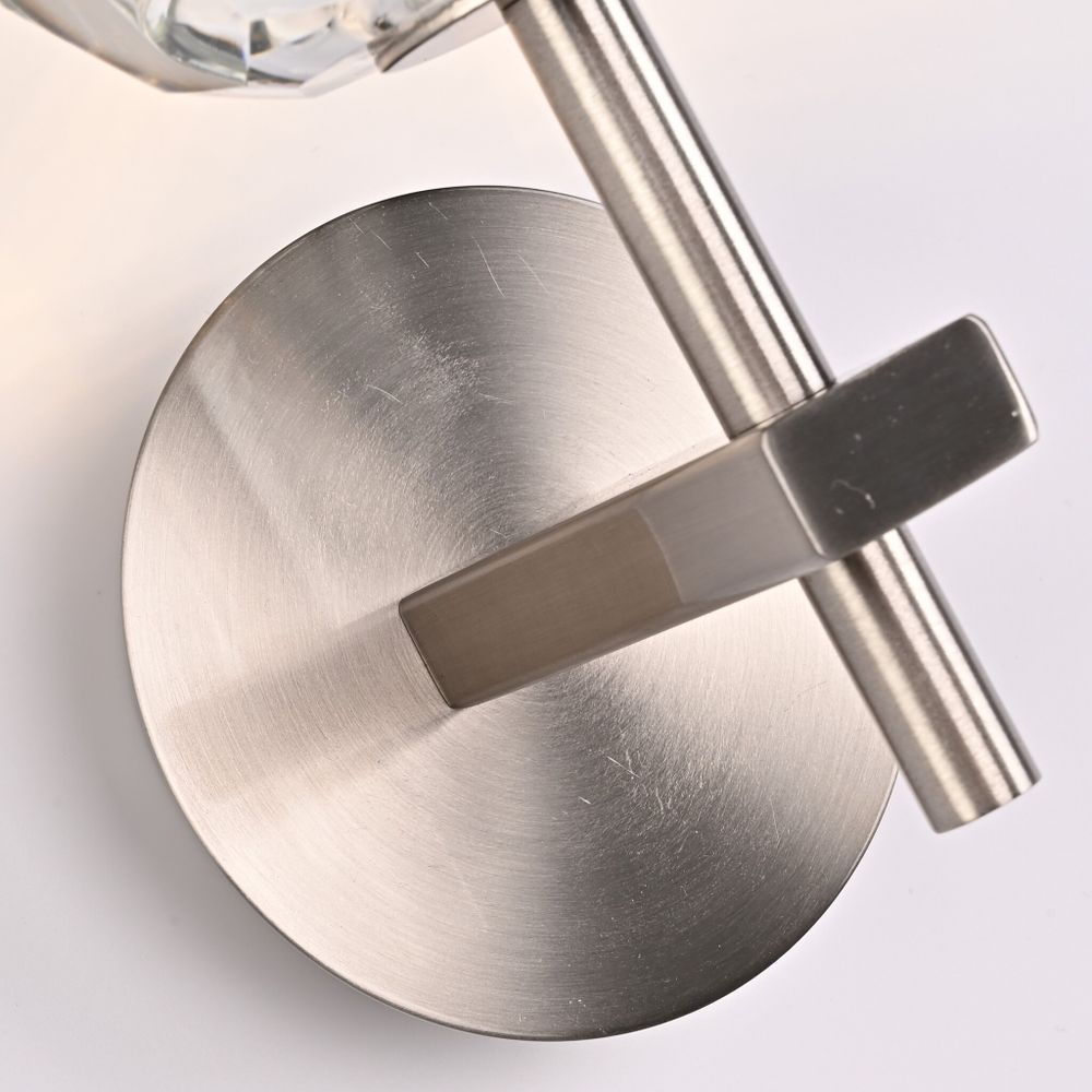 Бра Boule De Cristal Single Sconce Никель By Imperiumloft