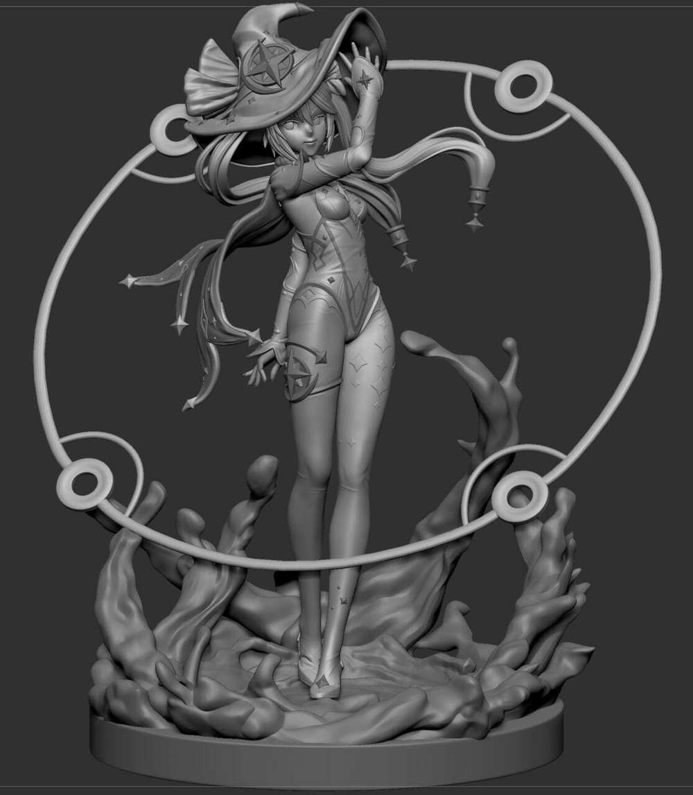 Мона Genshin Impact Фигурка