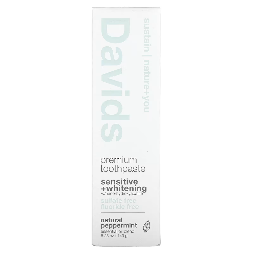 Davids sensitive + whitening toothpaste 149g