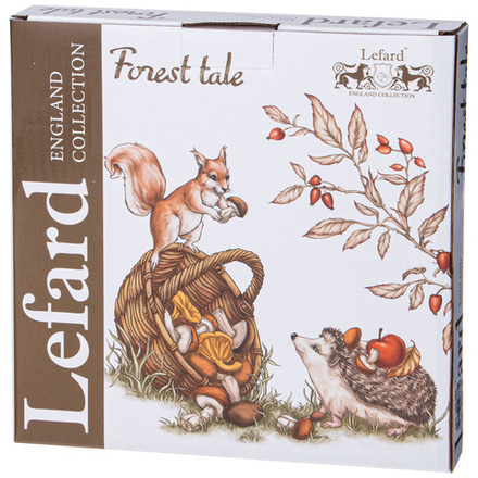 ТАРЕЛКА ЗАКУСОЧНАЯ LEFARD "FOREST TALE" 20,8*1,8 СМ (КОР=36ШТ.)