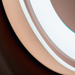 Зеркало с подсветкой Мальва, 40х70 см (сенсорный выключатель, теплый свет)