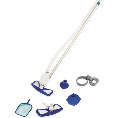 Набор для чистки бассейна Bestway сачок,пылесос для чистки дна,ручка 2,79м
