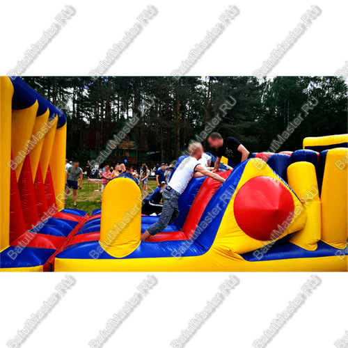 Надувная полоса препятствий "Веселые старты"