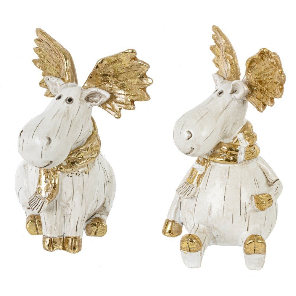 GAEM Фигурка декоративная "Лось", L12 W8 H14,5 см, 2в.