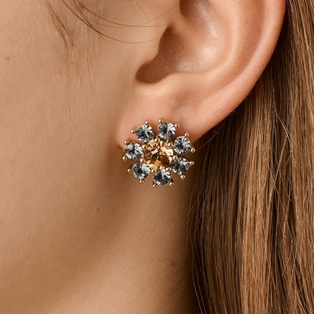 Серьги Dyrberg Kern AUDE SG GREY /GOLDEN 450097