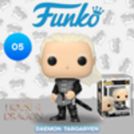 Фигурка Funko POP! TV HOTD Daemon Targaryen (05) 65607 / Фигурка Фанко ПОП! по мотивам сериала "Дом Дракона", Деймон Таргариен