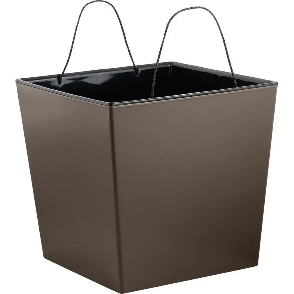 Горшок для цветов InGreen London CUBE 250 х 250 мм, 11,6 л c дренажной вставкой, французск Горшок для цветов InGreen London CUBE 250 х 250 мм, 11,6 л c дренажной вставкой, французск