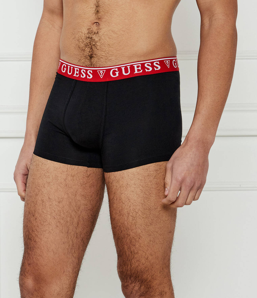Трусики-боксеры 3шт. Guess Underwear - черный(U97G01 KCD31)