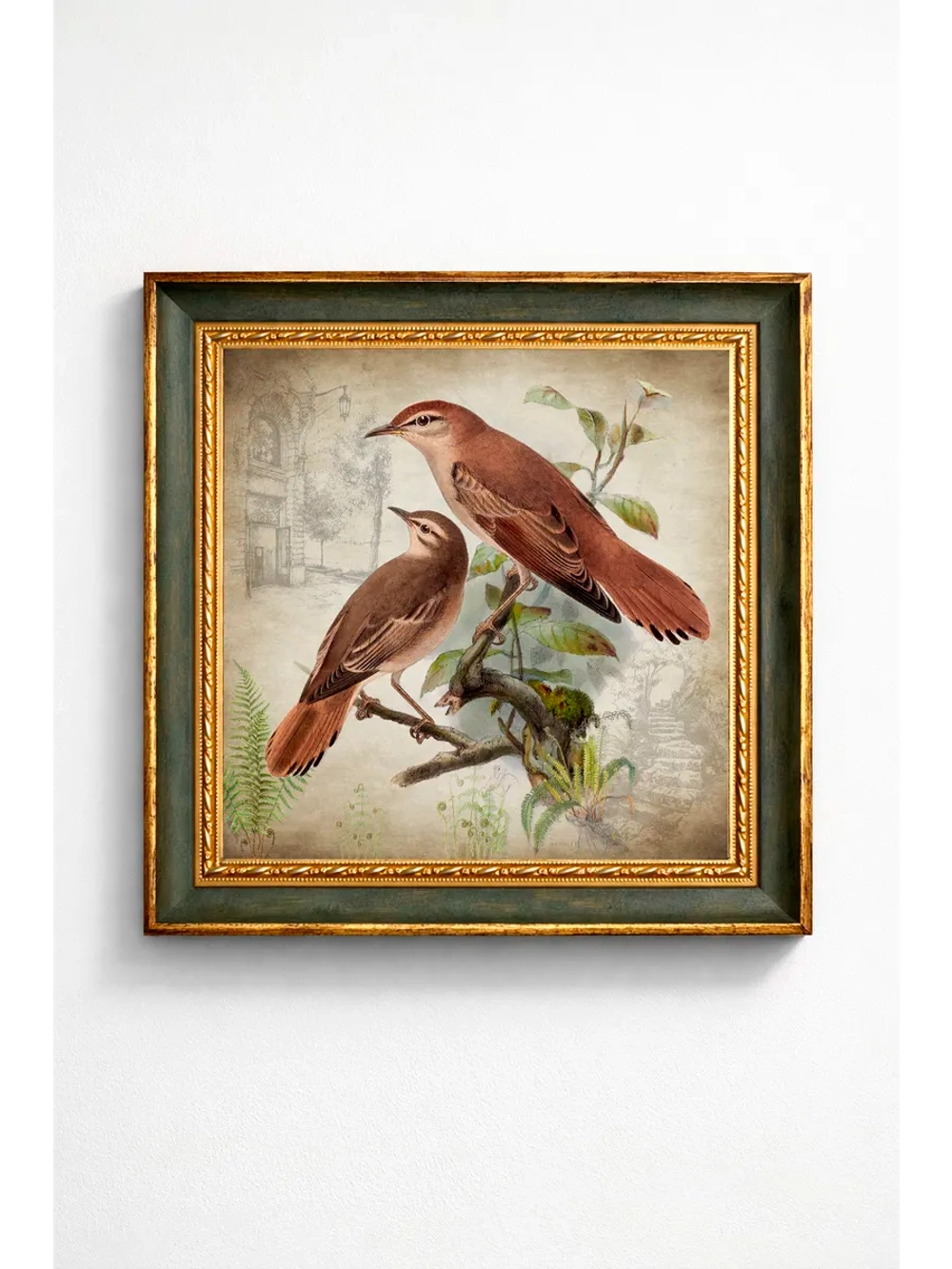 Картина на стену интерьерная на холсте 25*25 см