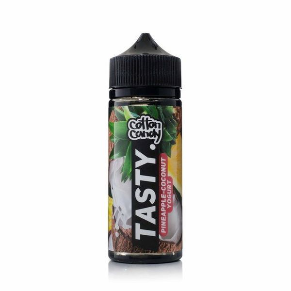 Купить Жидкость Cotton Candy Tasty PINEAPPLE-COCONUT YOGURT 120 мл