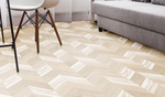 Chevron Cream HC PRINTCORK 1235*305*6 мм клеевой пробковый пол