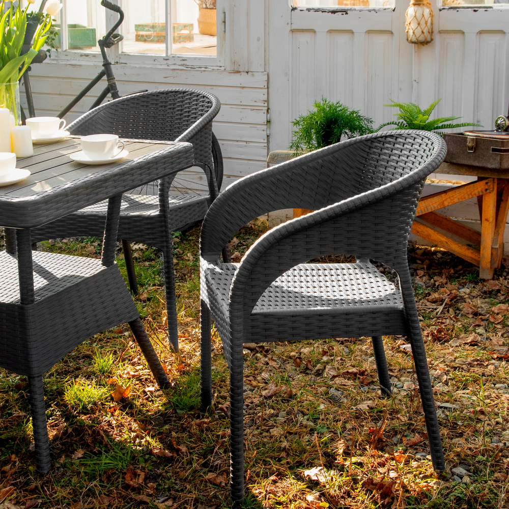 Стол квадратный RATTAN Ola Dom